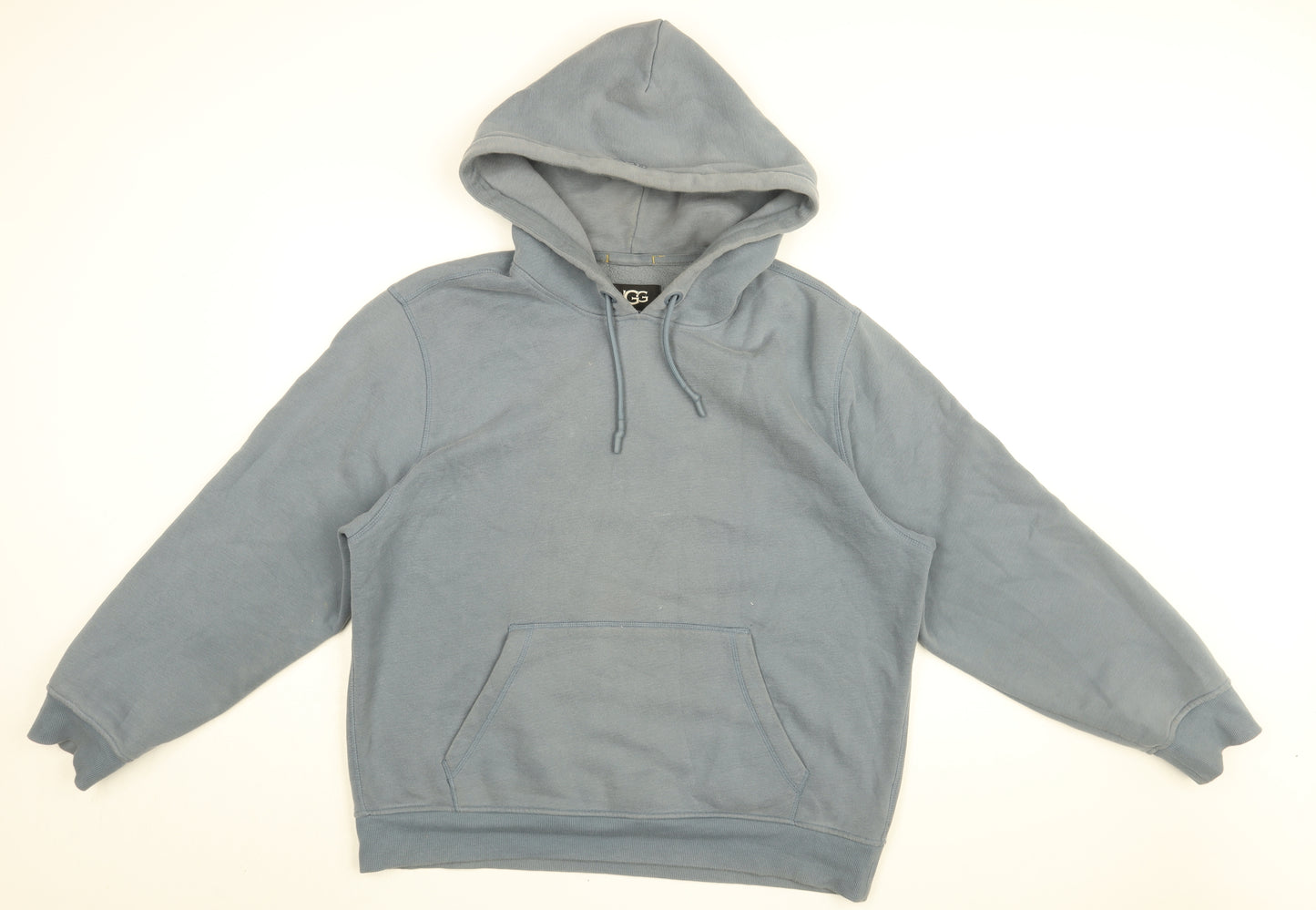 UGG Mens Blue Cotton Pullover Hoodie Size XL