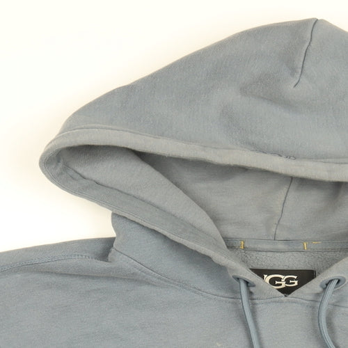 UGG Mens Blue Cotton Pullover Hoodie Size XL