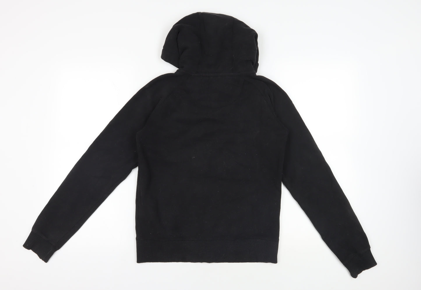 SoulCal & Co Black Full Zip Hoodie, Size M, Hooded