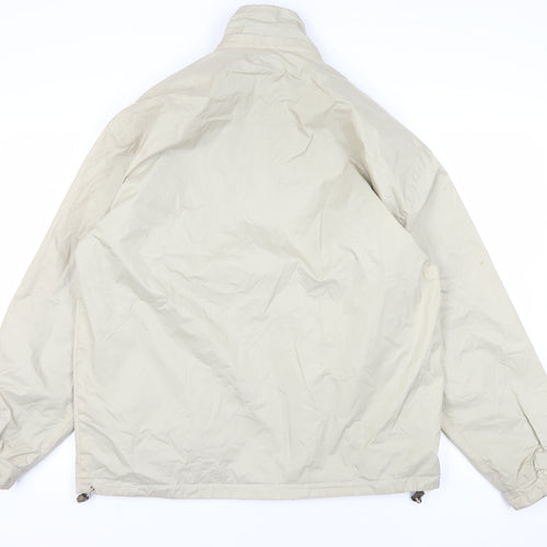 M3M Gear Beige Windbreaker Jacket Size L