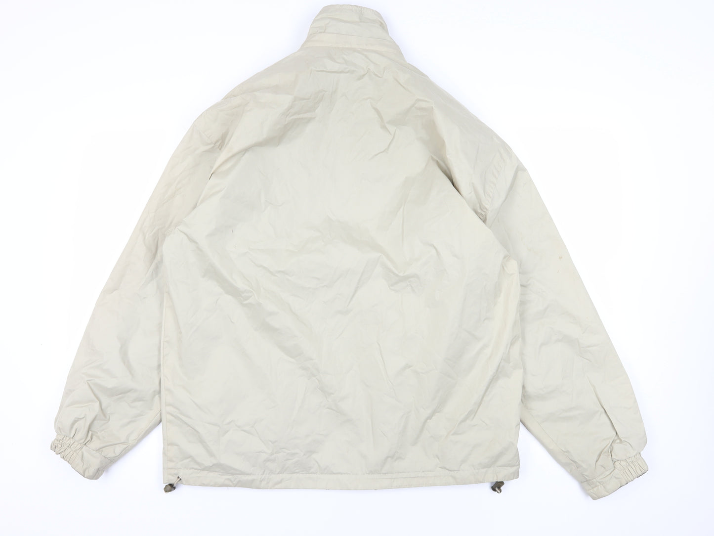 M3M Gear Beige Windbreaker Jacket Size L