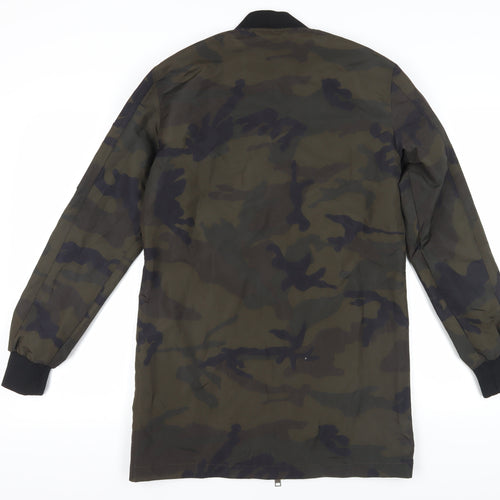 Brave Soul Camo Bomber Jacket - Small