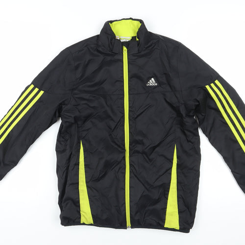 Adidas Boys Black Track Jacket 11-12 Years