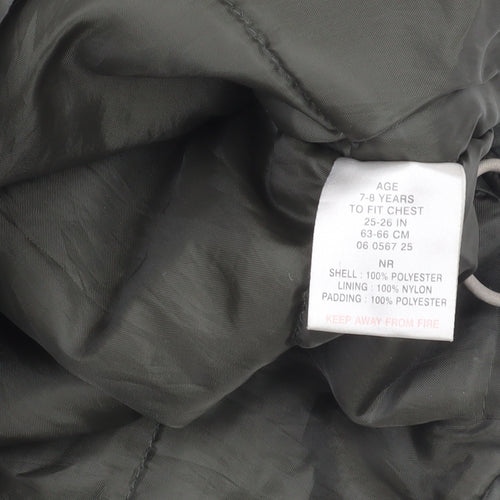 Alpine Snowsport Green Parka Jacket with Hood