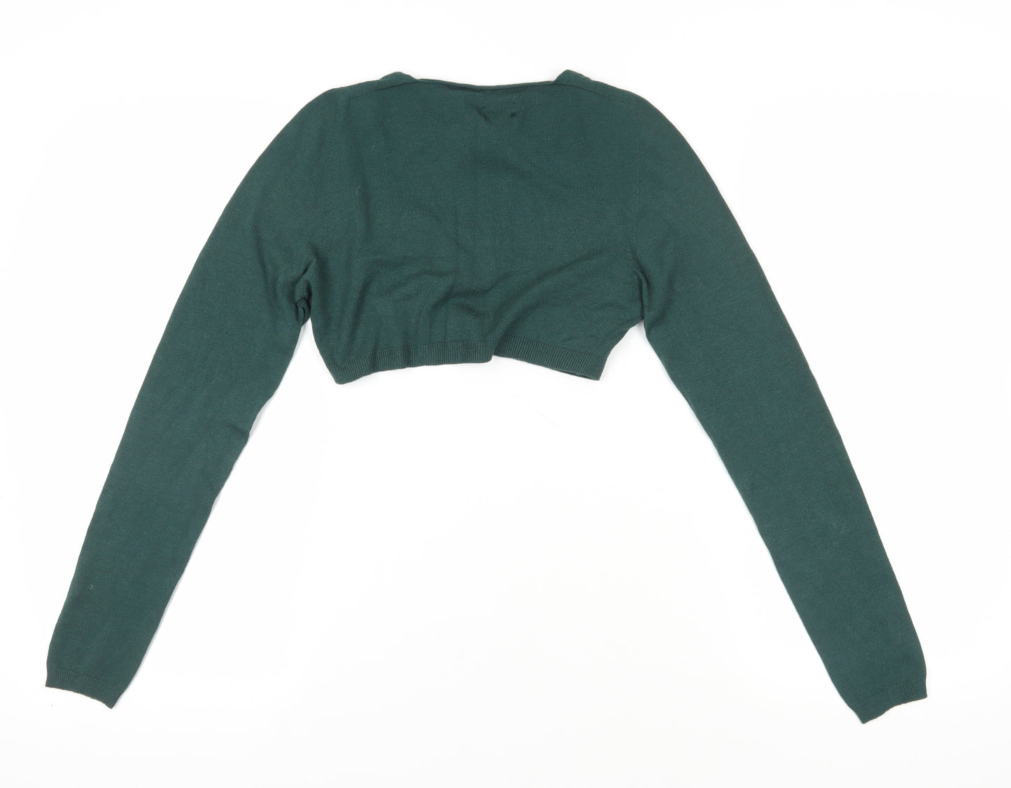 Miss Sixty Green V-Neck Shrug, M, New with Tags