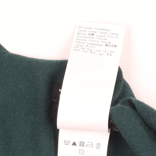 Miss Sixty Green V-Neck Shrug, M, New with Tags