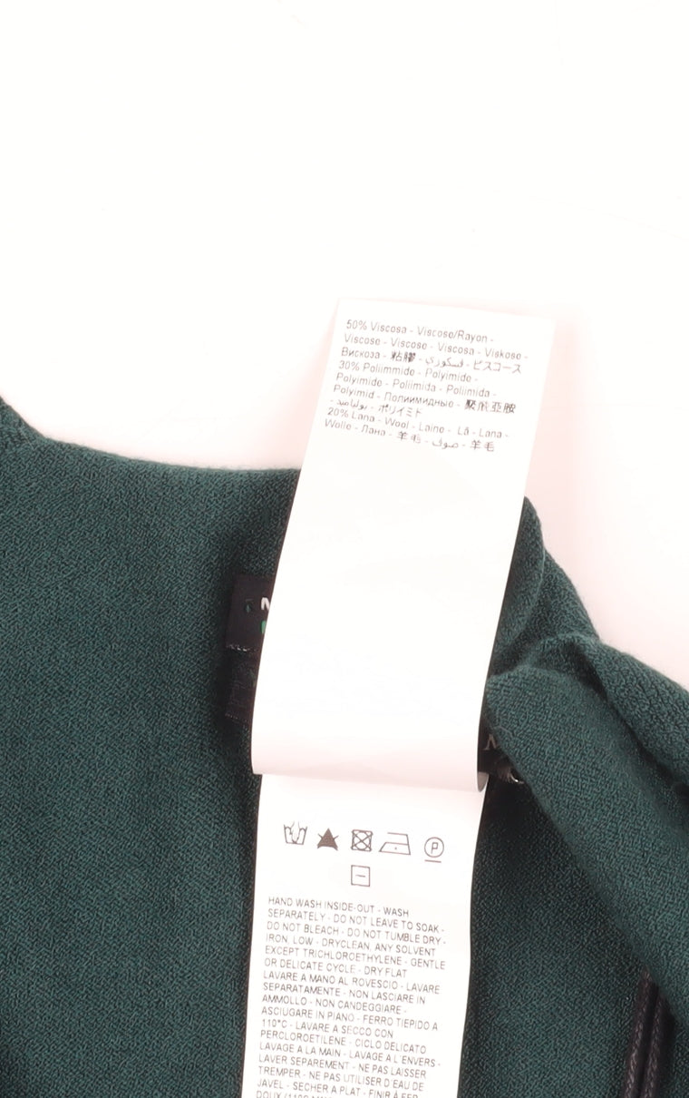 Miss Sixty Green V-Neck Shrug, M, New with Tags