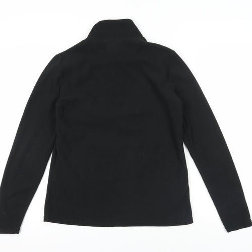 Peter Storm Black Henley Fleece Sweatshirt Size 12