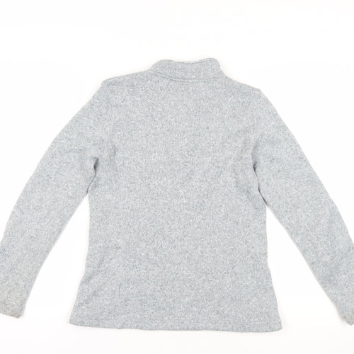 Mountain Warehouse Grey Henley Sweatshirt Size 10