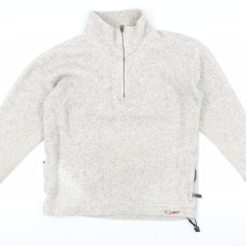 Gelert Grey 1/4 Zip Fleece Sweatshirt M