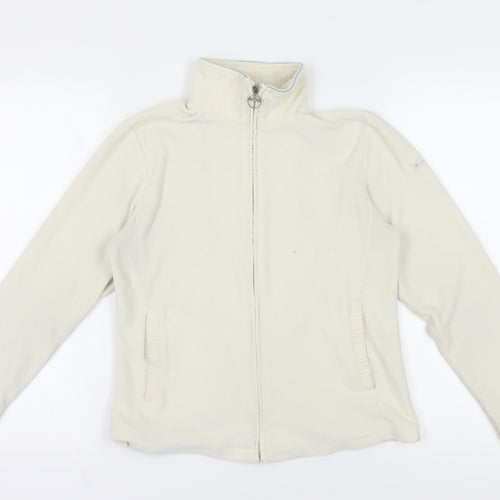 Champion Ivory Full Zip Sweatshirt M Women