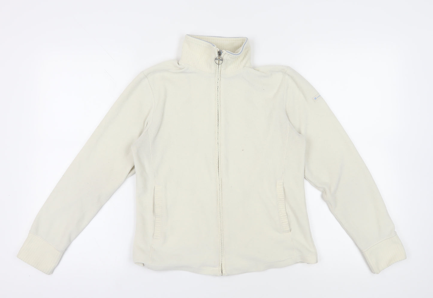 Champion Ivory Full Zip Sweatshirt M Women