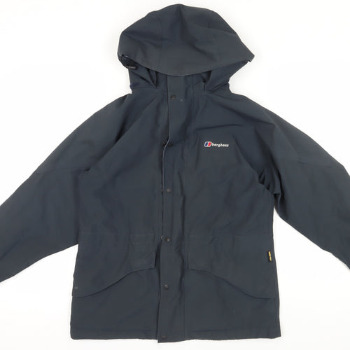 Berghaus Blue Waterproof Jacket Size 10 Rain Coat