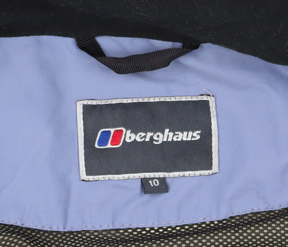 Berghaus Blue Waterproof Jacket Size 10 Rain Coat