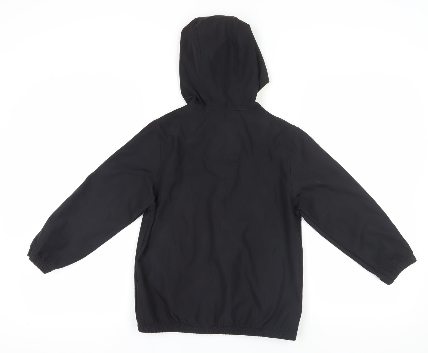McKenzie Boys Black Hooded Windbreaker 10-12 Years