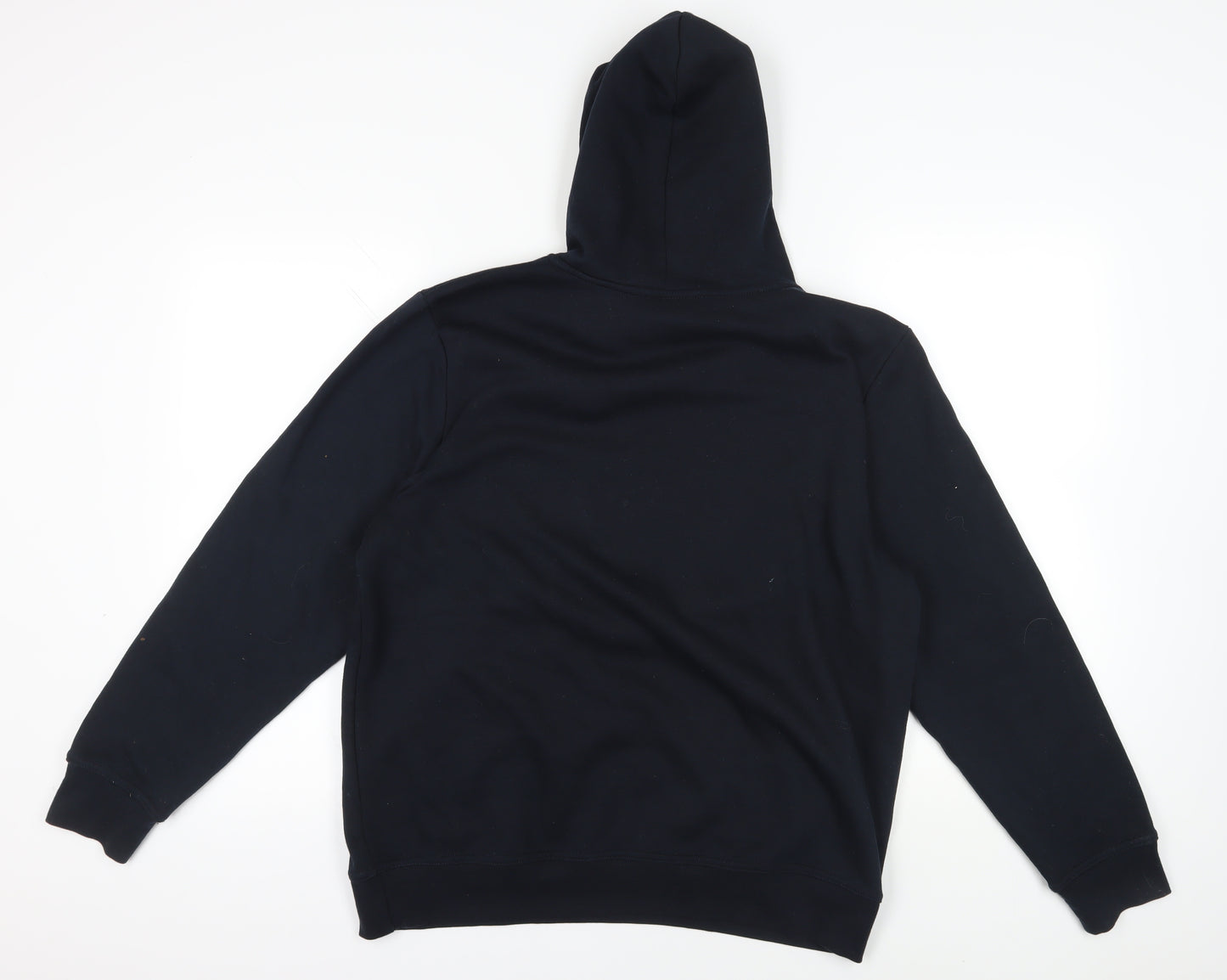 Black England Football Hoodie L Unisex Adults