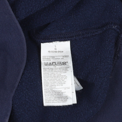 GAP Blue Sweatshirt L Pullover - Warm & Stylish