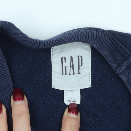 GAP Blue Sweatshirt L Pullover - Warm & Stylish