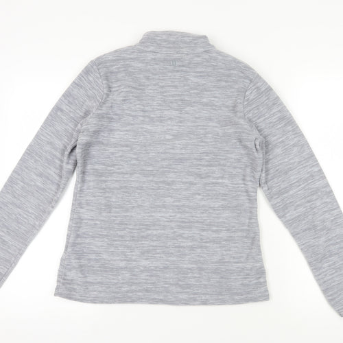 Mountain Warehouse Grey 1/4 Zip Sweatshirt UK 10