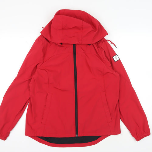 Blueplace Red XL Women's Hooded Casual Jacket