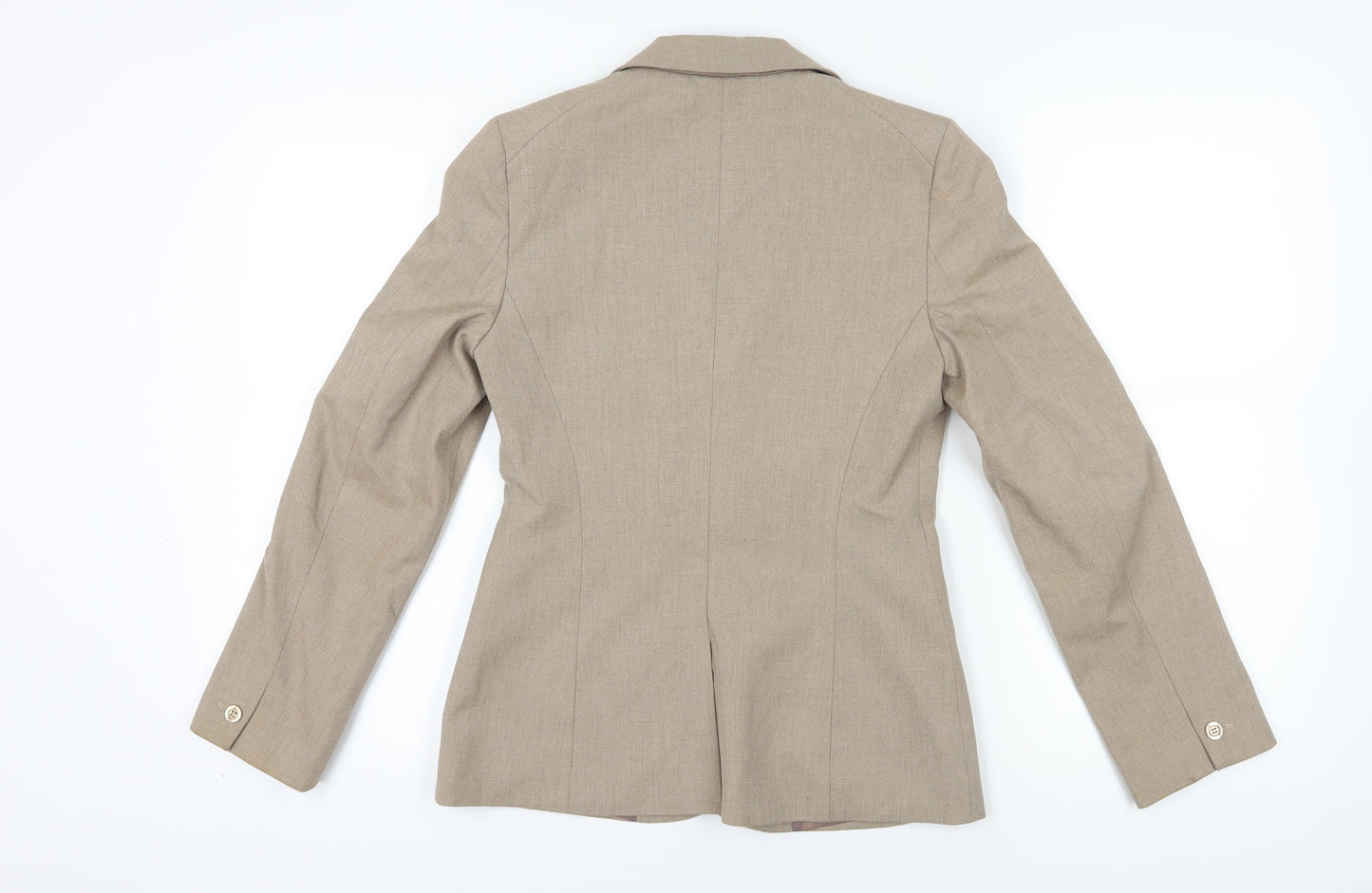 Oasis Beige Suit Jacket Size 10 Single-Breasted