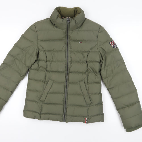 Hilfiger Denim Green Puffer Jacket - S