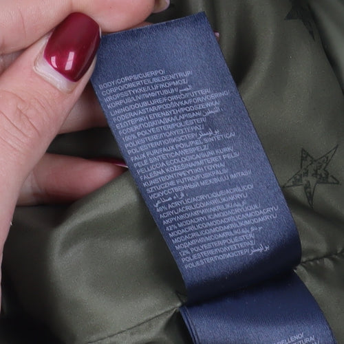 Hilfiger Denim Green Puffer Jacket - S