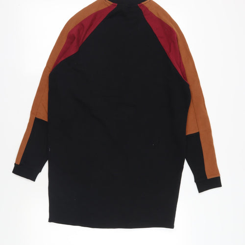 BDG Multicoloured Long Sleeve Knit Jumper Dress XS