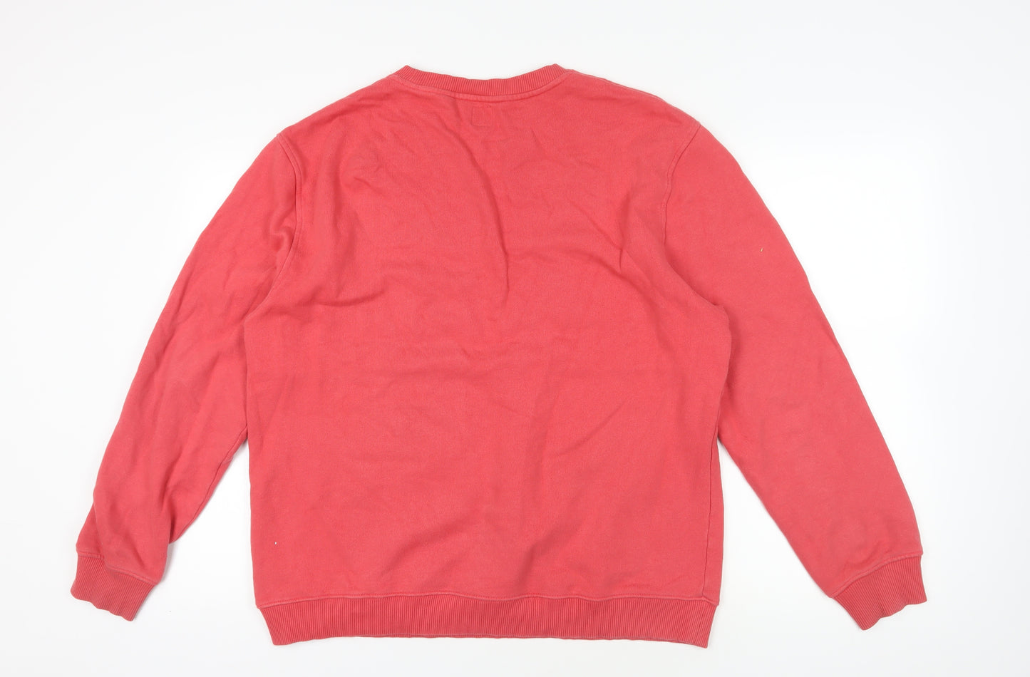 Jack Wills Red Logo Sweatshirt, Size L, Pullover Style