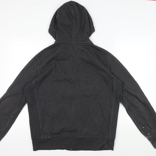 Ralph Lauren Grey Full Zip Hoodie, Size L