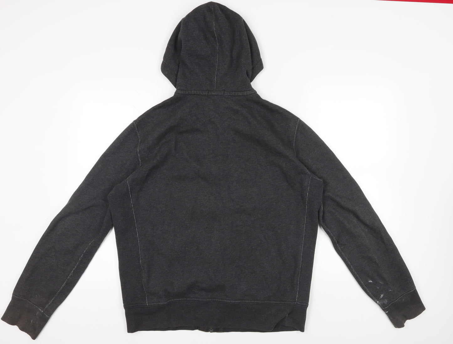 Ralph Lauren Grey Full Zip Hoodie, Size L