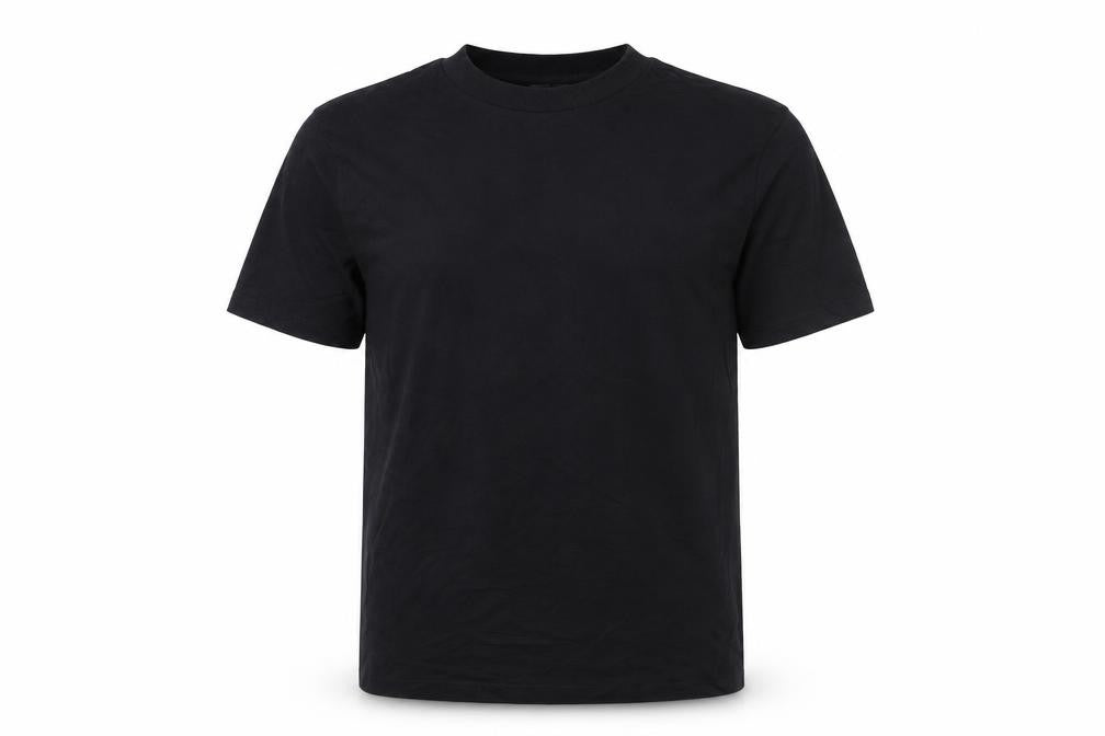ASOS Mens Black Cotton T-Shirt Size M Round Neck
