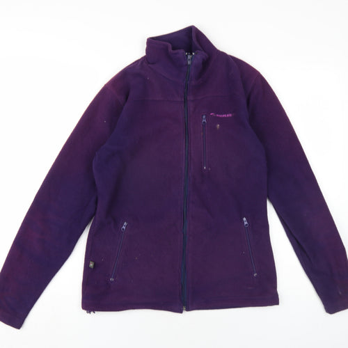 Mountain Life Womens Purple Jacket Size 8 Zip