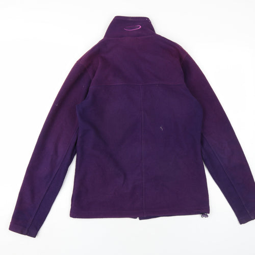 Mountain Life Womens Purple Jacket Size 8 Zip