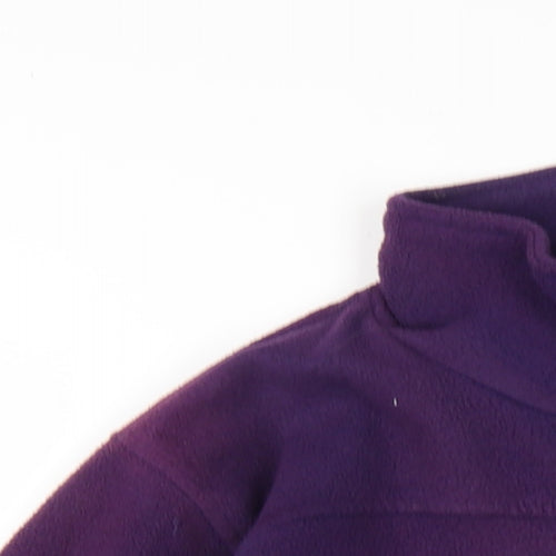 Mountain Life Womens Purple Jacket Size 8 Zip