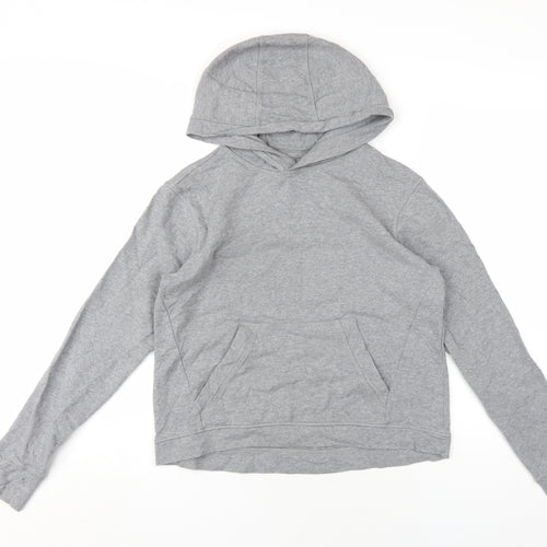 All in Motion Womens Grey Cotton Pullover Hoodie Size S Pullover