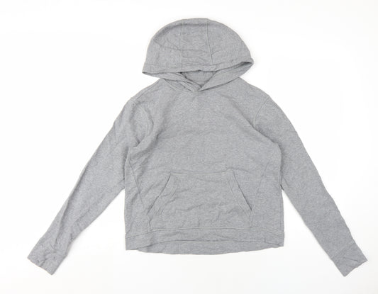 All in Motion Womens Grey Cotton Pullover Hoodie Size S Pullover