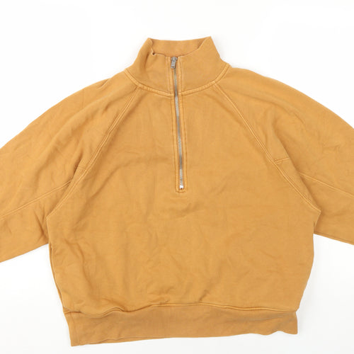 Gap Womens Beige Cotton Pullover Sweatshirt Size S Pullover