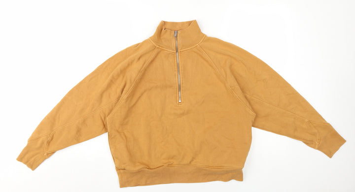 Gap Womens Beige Cotton Pullover Sweatshirt Size S Pullover