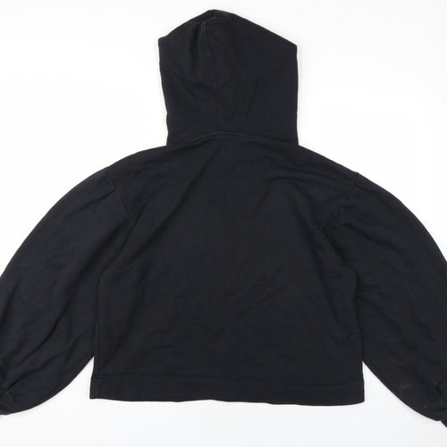 Levi's Womens Black Cotton Pullover Hoodie Size M Pullover