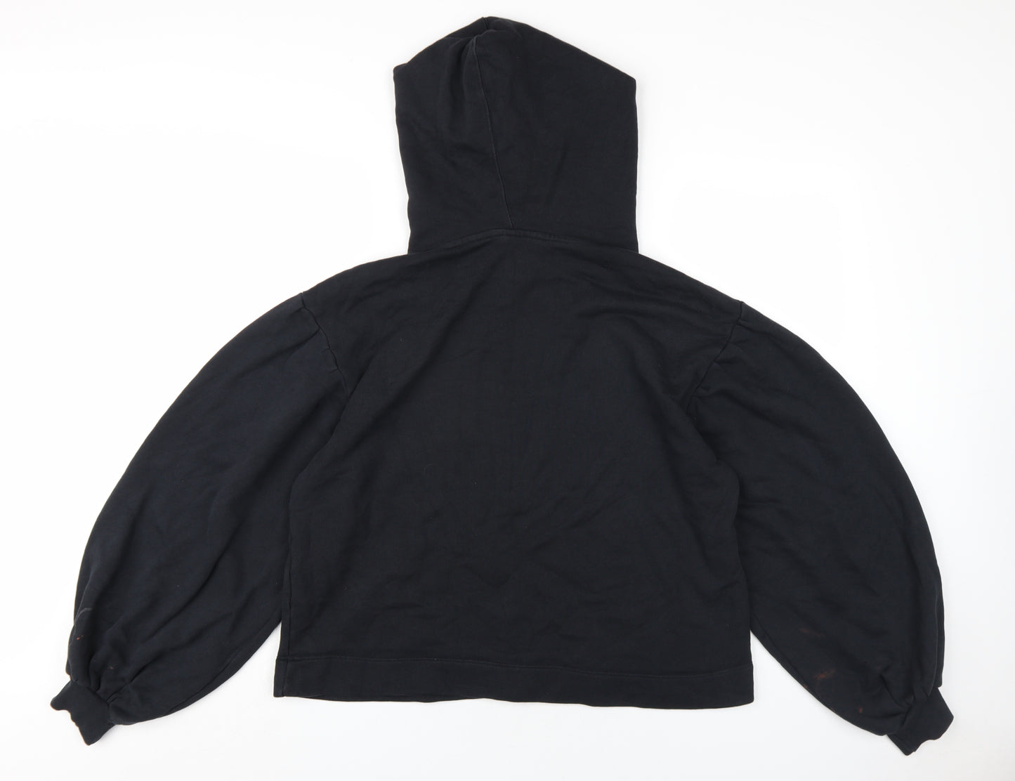 Levi's Womens Black Cotton Pullover Hoodie Size M Pullover