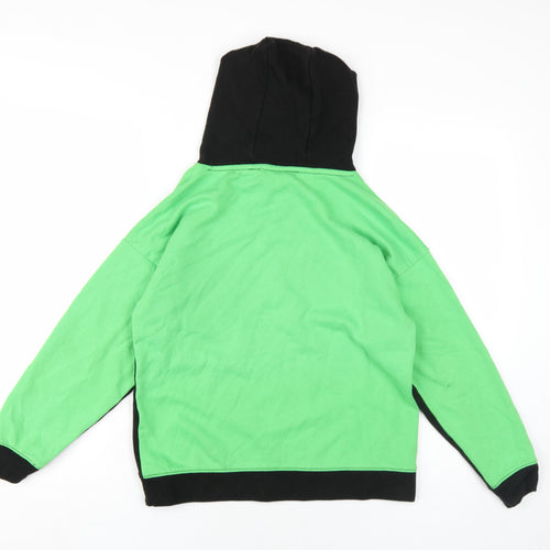 Xbox Boys Green Cotton Pullover Hoodie Size 10-11 Years Pullover