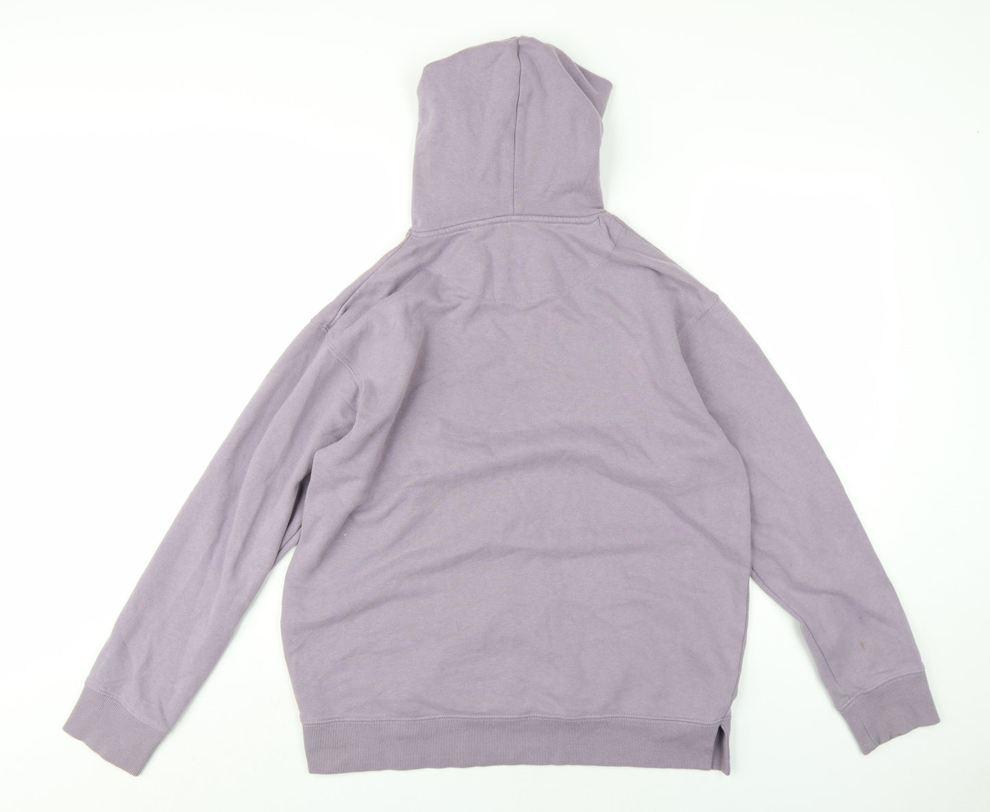 Kenji Womens Purple Cotton Pullover Hoodie Size M Pullover