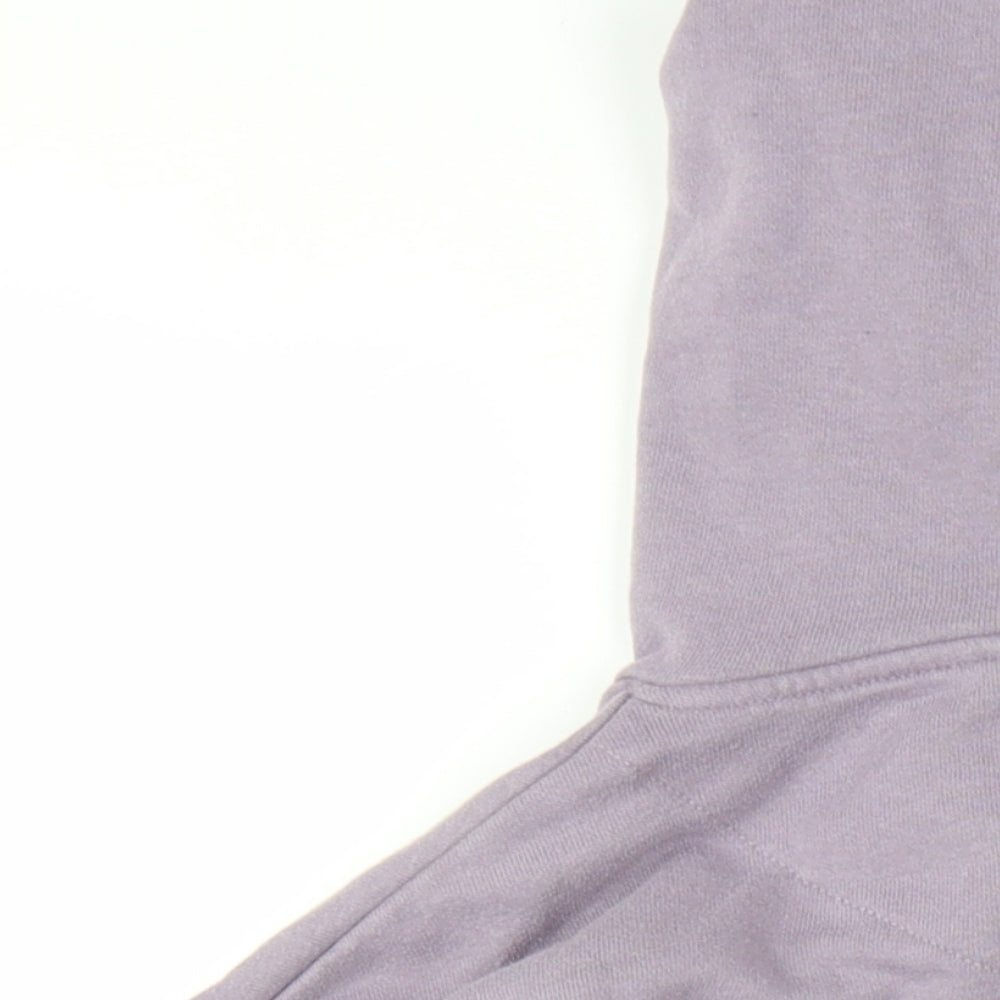 Kenji Womens Purple Cotton Pullover Hoodie Size M Pullover