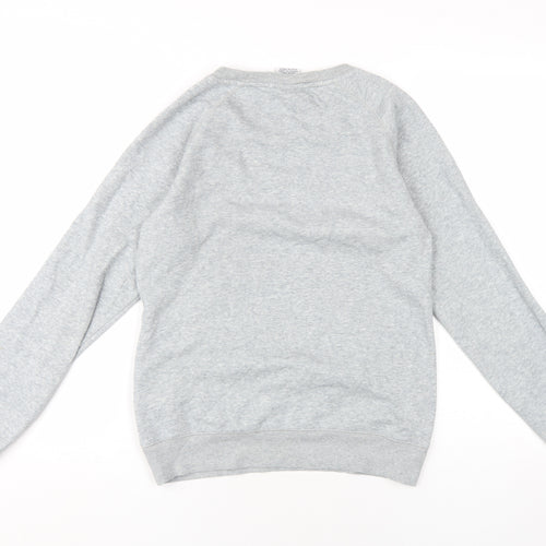 Champion Womens Grey Cotton Pullover Sweatshirt Size M Pullover