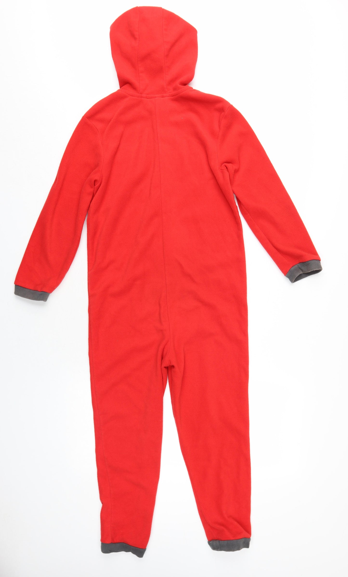 Liverpool FC Boys Red Solid Polyester One Piece Size 9-10 Years Zip