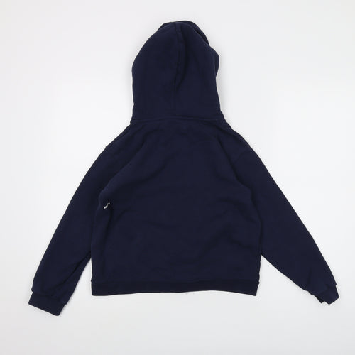 Pangaia Boys Black Cotton Pullover Hoodie Size 9-10 Years Pullover