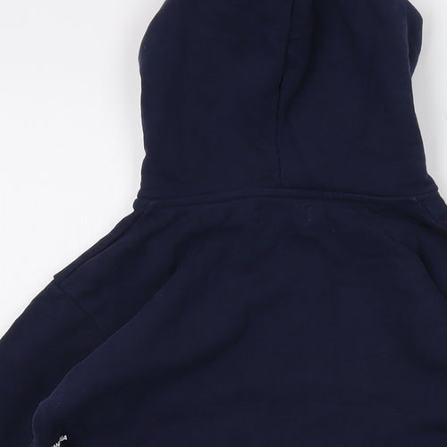 Pangaia Boys Black Cotton Pullover Hoodie Size 9-10 Years Pullover