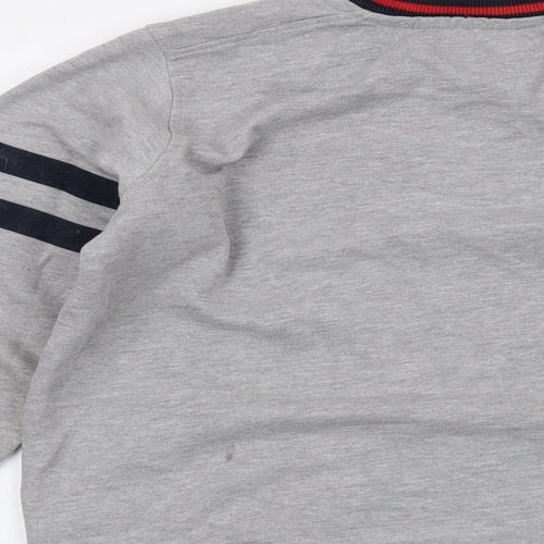 Minoti Boys Grey Cotton Pullover Sweatshirt Size 12-13 Years Pullover