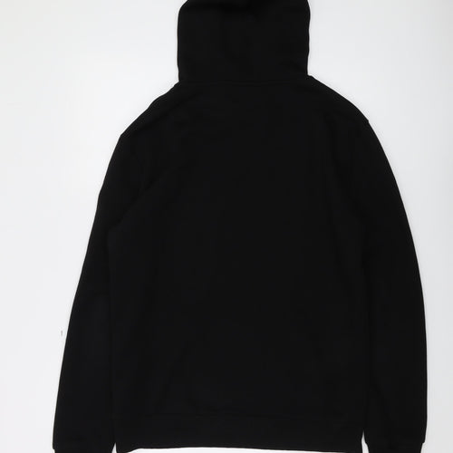 CLOSURE Mens Black Cotton Pullover Hoodie Size S